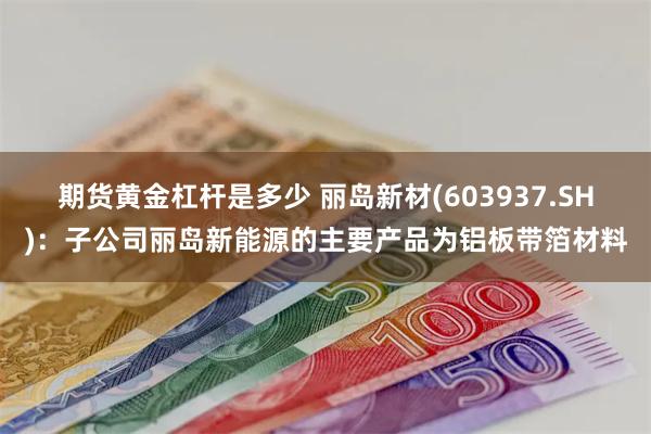 期货黄金杠杆是多少 丽岛新材(603937.SH)：子公司丽岛新能源的主要产品为铝板带箔材料